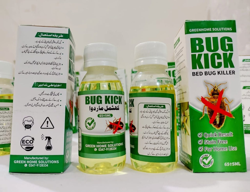 BUG KICK BED BUG KILLER WITH FREE PUMP