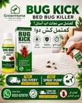 BUG KICK BED BUG KILLER with FREE SPRAY PUMP & FREE DELIVERY