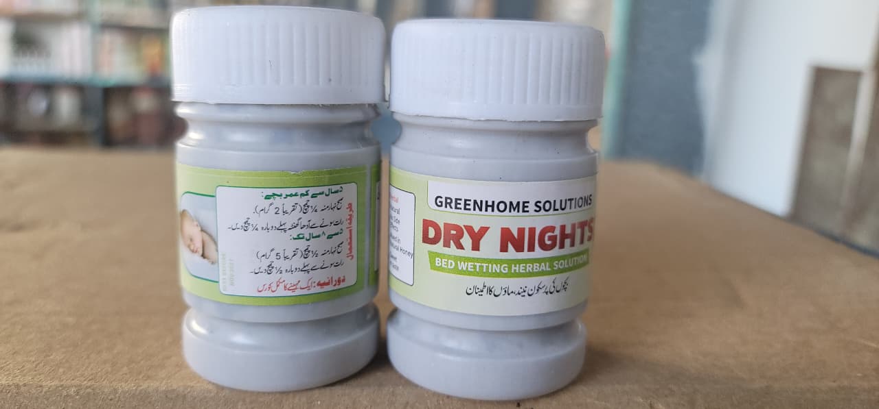 Dry Night Bed Wetting Herbal Solution